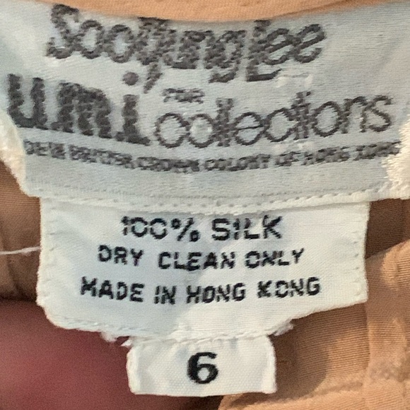 Soo Yung Lee For U.M.I. Collections Vintage Silk Dress - Picture 16 of 16